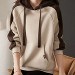 Damen™ Hoodie im Kontrastdesign