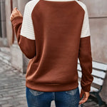 Damen™ Pullover im zweifarbigen Design