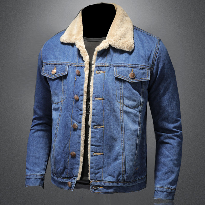 Klassische™ Herren-Denimjacke