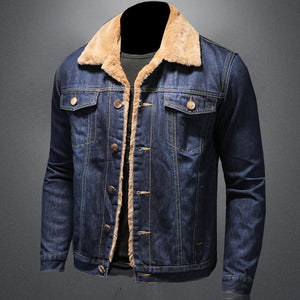 Klassische™ Herren-Denimjacke