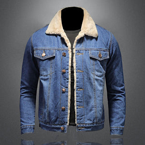 Klassische™ Herren-Denimjacke