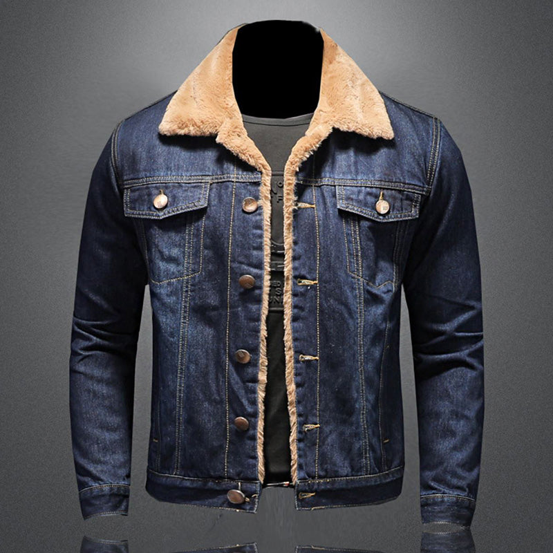 Klassische™ Herren-Denimjacke