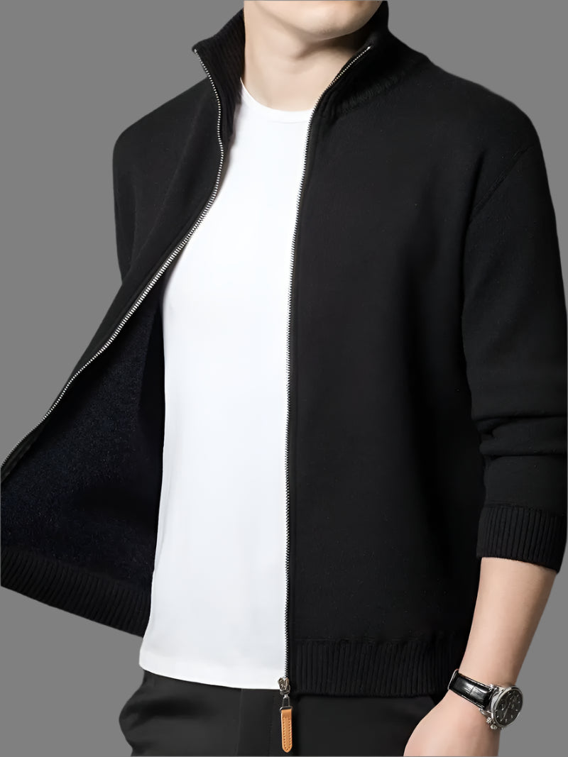 Herren™ Cardigan mit Reißverschluss