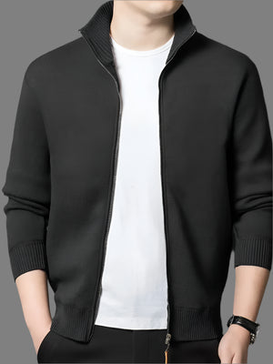 Herren™ Cardigan mit Reißverschluss