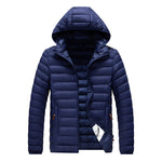 Leichte™ Herren-Steppjacke mit Kapuze