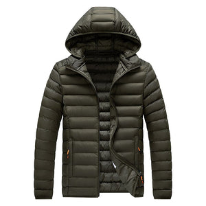 Leichte™ Herren-Steppjacke mit Kapuze