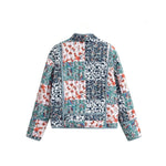 Gesteppte Patchwork-Jacke | Vintage-Stil | Leicht & Bequem