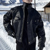 Rashaan™ Kuschelige Winterjacke in Schwarz