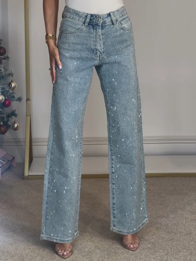 Glitzernde™ Damenjeans